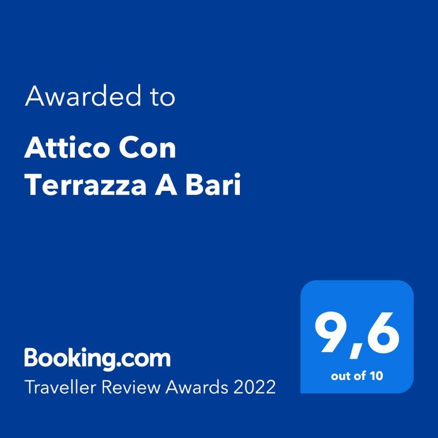 Attico Con Terrazza A Bari Leilighet Eksteriør bilde